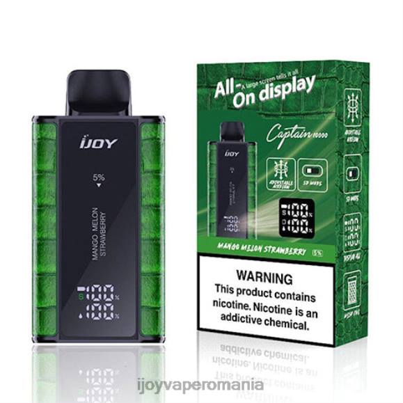 iJOY Bar Captain de unică folosință 8FVV91 - iJOY Vape Review mango pepene galben capsuni