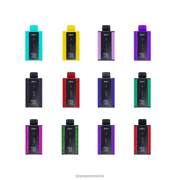 iJOY Bar Captain de unică folosință 8FVV92 - iJOY Disposable Vape Review gheață de mango piersici