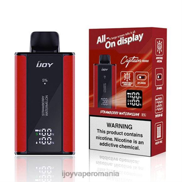 iJOY Bar Captain de unică folosință 8FVV97 - Order iJOY Vape pepene verde căpșuni