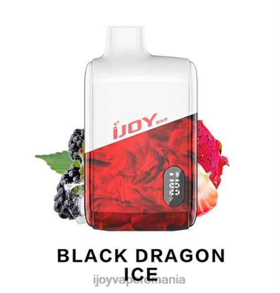 iJOY Bar IC8000 de unică folosință 8FVV177 - Order iJOY Vape gheață dragon negru