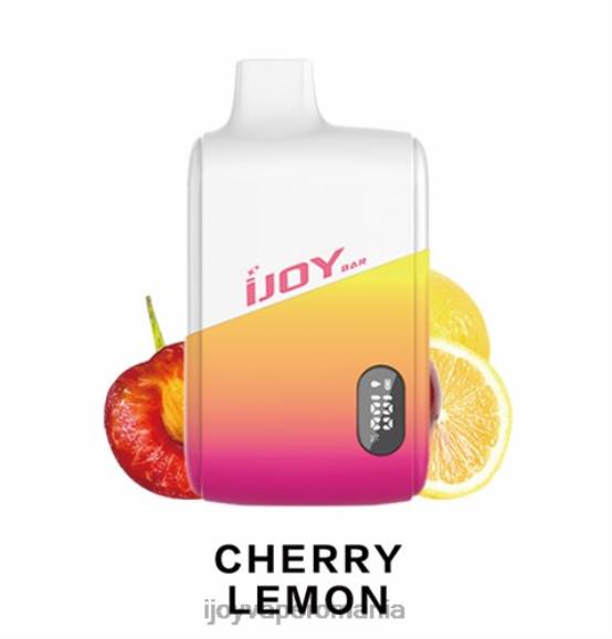 iJOY Bar IC8000 de unică folosință 8FVV182 - iJOY Disposable Vape Review lamaie cirese