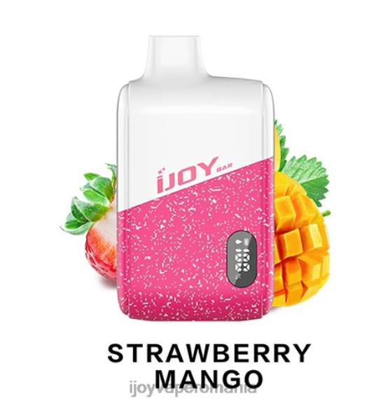 iJOY Bar IC8000 de unică folosință 8FVV194 - iJOY Vape Price mango cu capsuni