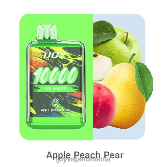 iJOY Bar SD10000 de unică folosință 8FVV160 - iJOY Vape Bucureşti măr piersică peră