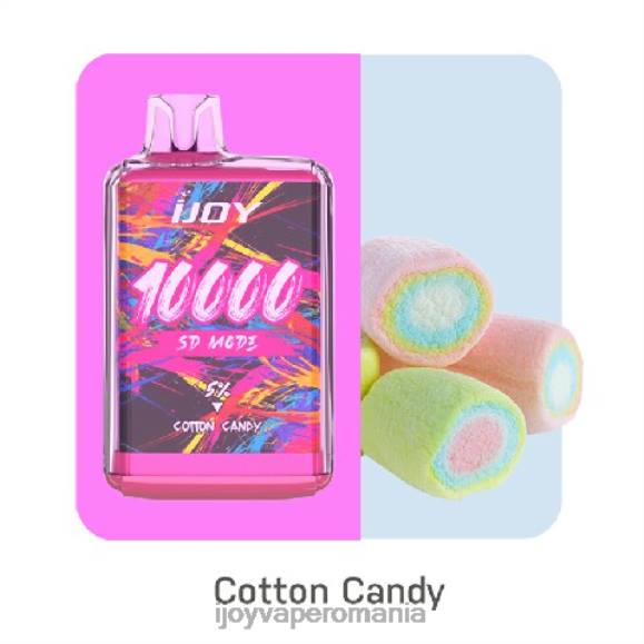 iJOY Bar SD10000 de unică folosință 8FVV165 - iJOY Vape Disposable vată de zahăr