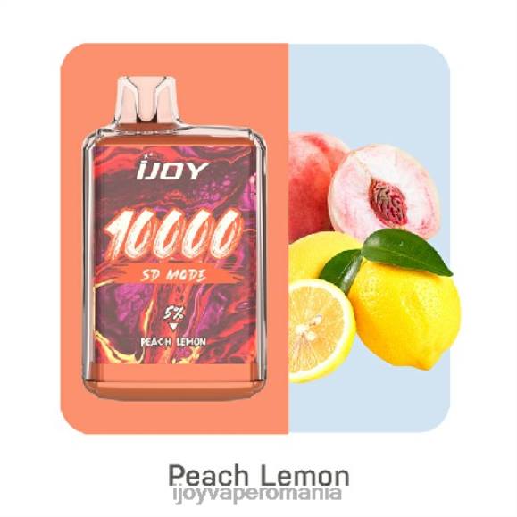 iJOY Bar SD10000 de unică folosință 8FVV168 - iJOY Vapes For Sale lămâie piersică