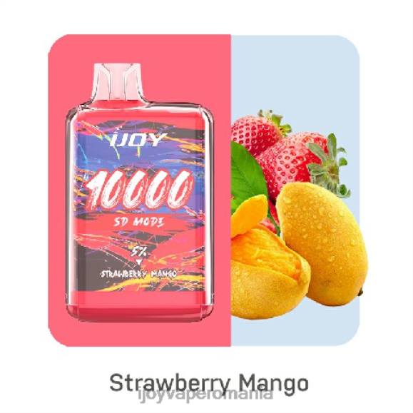 iJOY Bar SD10000 de unică folosință 8FVV172 - iJOY Disposable Vape Review mango cu capsuni