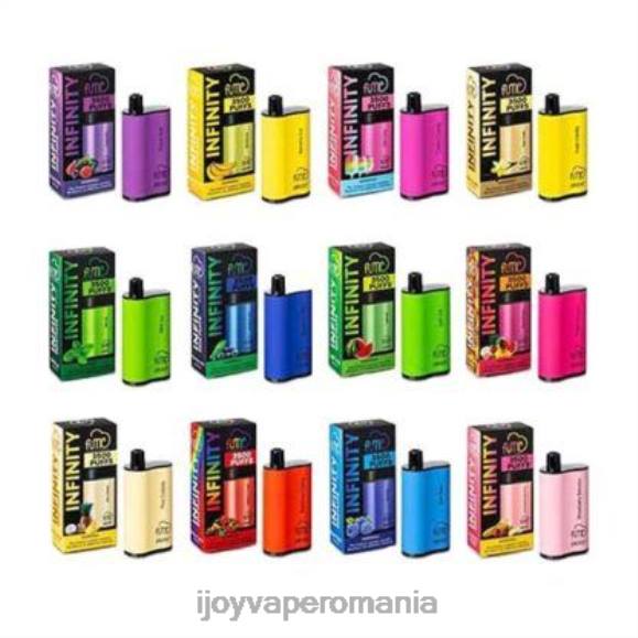 iJOY Fume Infinity 3500 pufuri de unică folosință | 12 ml 8FVV100 - iJOY Vape Bucureşti mentă de afine