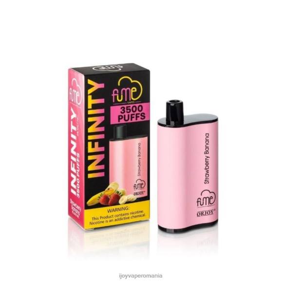 iJOY Fume Infinity 3500 pufuri de unică folosință | 12 ml 8FVV107 - Order iJOY Vape banană căpșuni