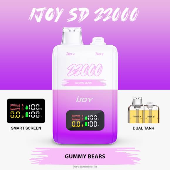 iJOY SD 22000 de unică folosință 8FVV154 - iJOY Vape Price jeleuri