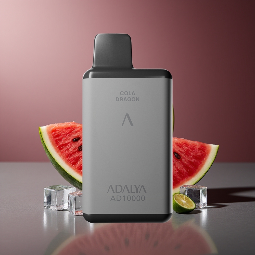 Adalya AD 10000 Pufuri Pastă Vape Pepene Gheață 14ml 650mAh