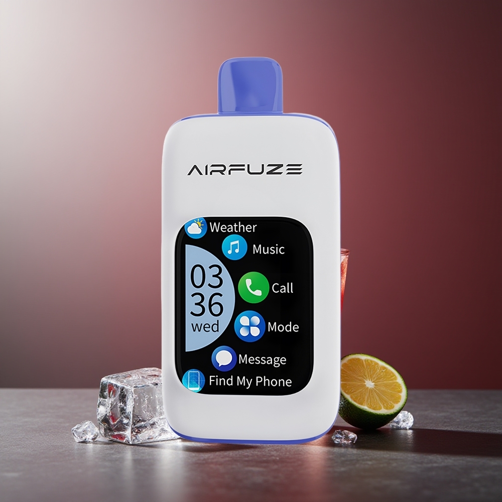 AirFuze Smart 30000 Pufuri Miami Mentă cu Ecran Tactil și Port Type-C