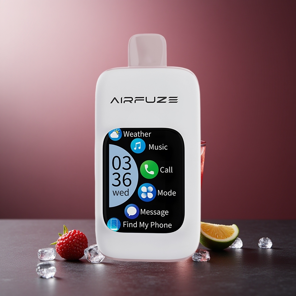 AirFuze Smart 30000 Pufuri Vape Explozie de fructe de pădure 900mAh Tip-C
