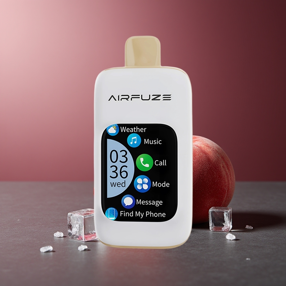 AirFuze Smart Pro 40000 Pufuri piersică zemoasă cu ecran tactil și moduri multiple