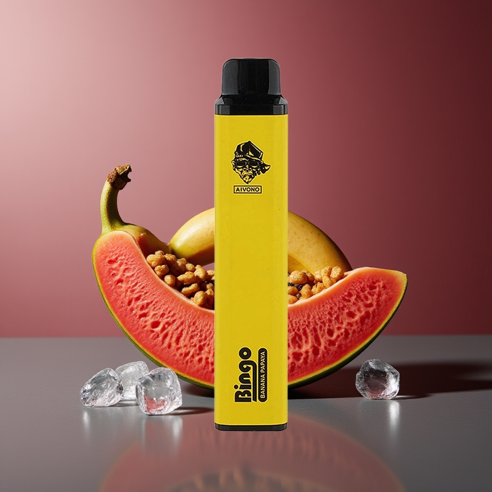 Aivono Aim Bingo 4000 Pufuri Banana Papaya 10mL 5%
