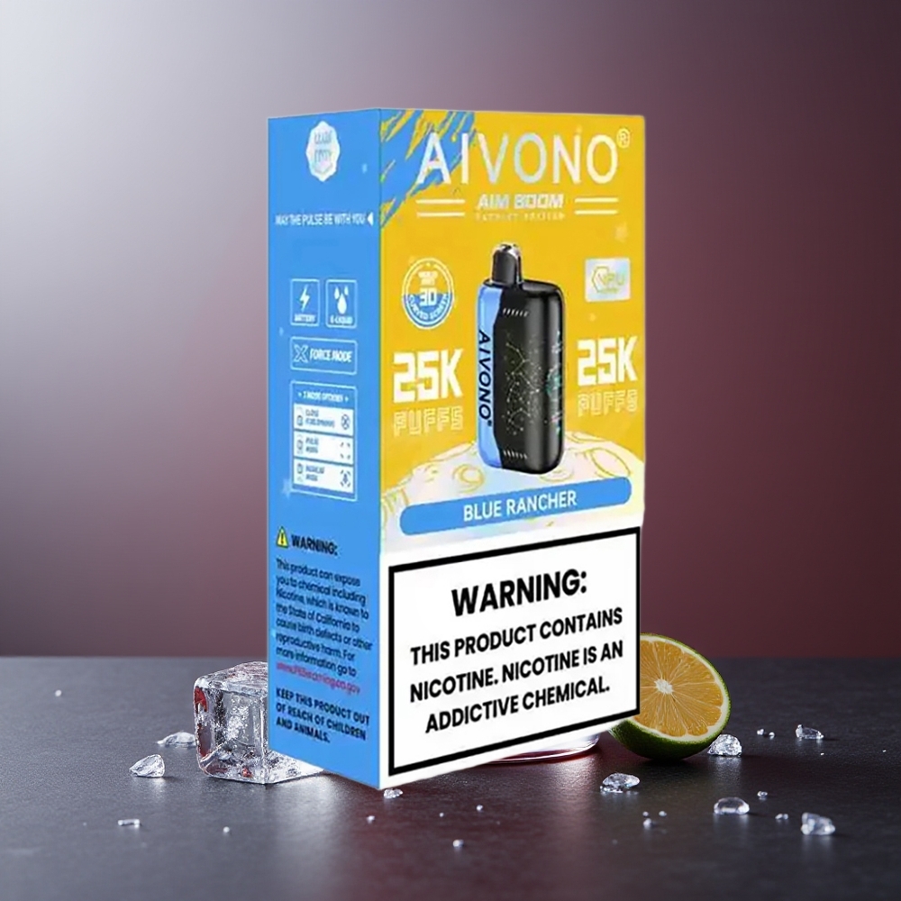 Aivono AIM BOOM 25000 Pufuri Blue Rancher 28ml Type-C