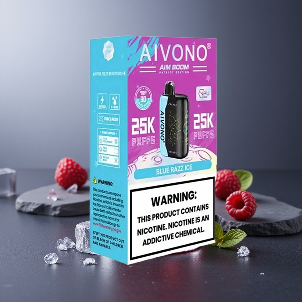 Aivono Aim Boom 25000 Pufuri Blue Razz Ice 28ml Type-C