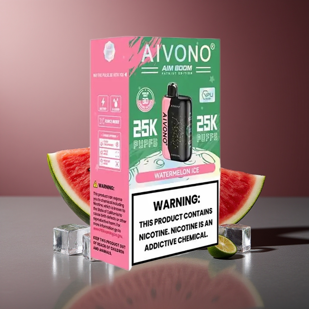 Aivono Aim Boom 25000 Pufuri Gheață de Pepene Verde 650mAh Tip-C