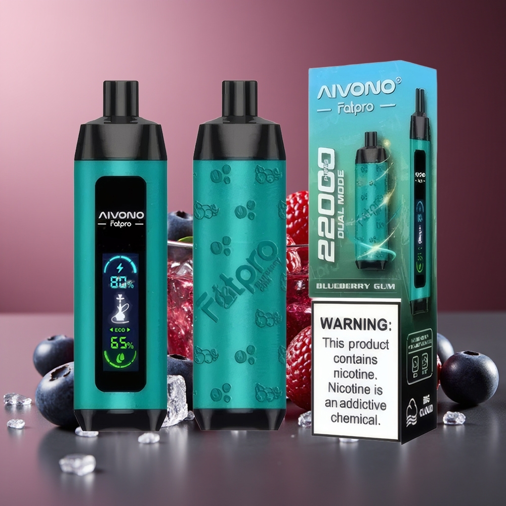 Aivono Aim Fatpro 22000 Pufări Gunoi de Afine Reîncărcabil Eco