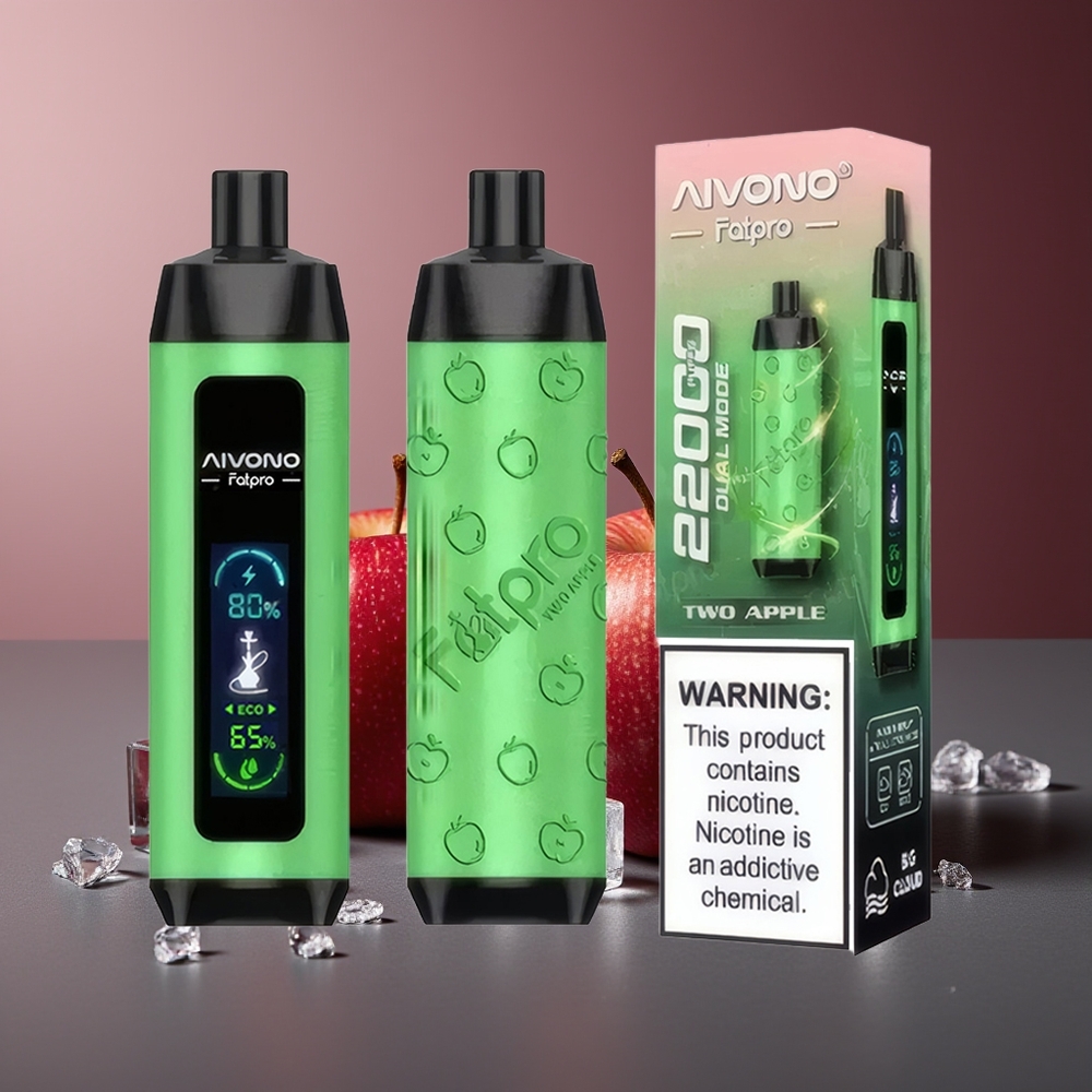 Aivono Aim Fatpro 22000 Pufuri Două Mere 28ml 600mAh
