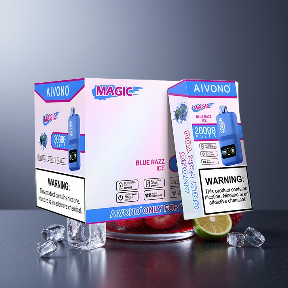 Aivono Aim Magic 20000 Pufuri Blue Razz Ice 26ml Dual Mesh