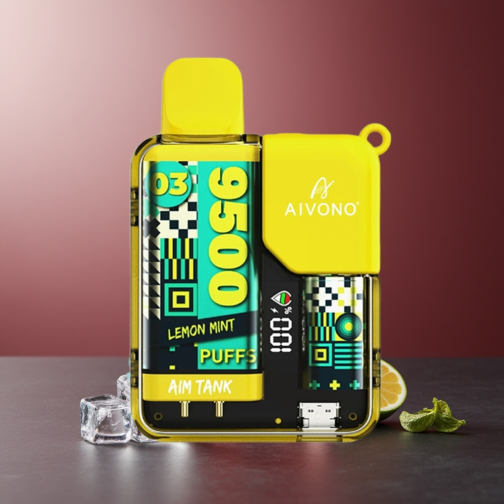 Aivono Aim-Tank 9500 Pufuri Lămâie Mentă 18ml 650mAh