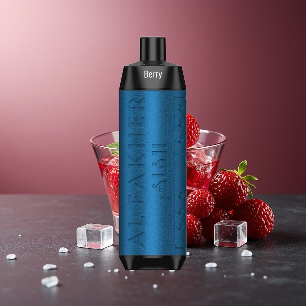 Al Fakher Crown Bar 8000 Cristal Dispozabil Vape Fructe de Pădure Gheață 600mAh 18ml