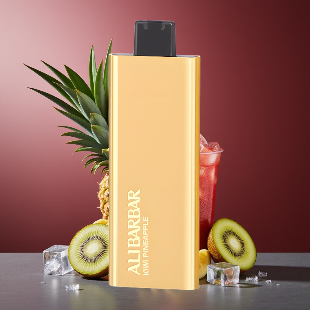 Alibarbar Pandora 7000 Pufuri Vape Disposable Kiwi Ananas 17 ml