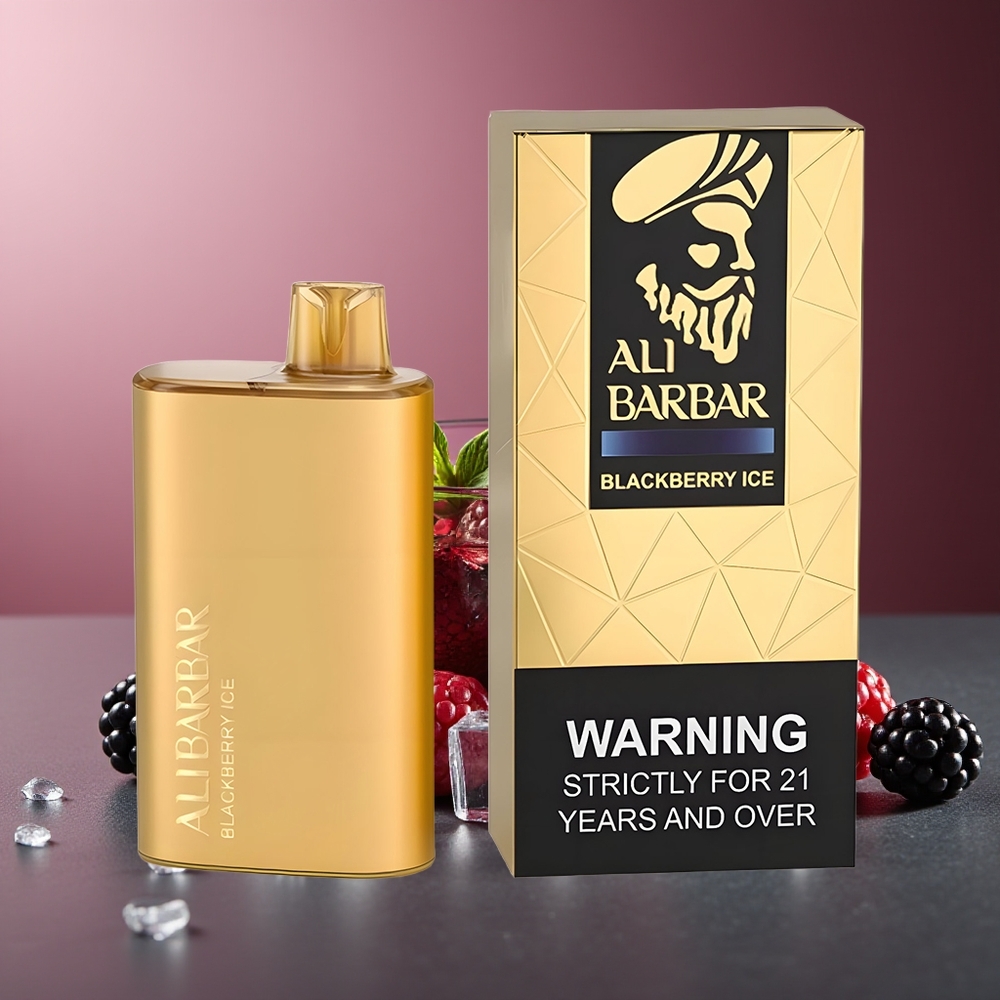 Alibarbar Rich 8000 Pufuri Vape Blackberry Gheață 20ml 2000mAh