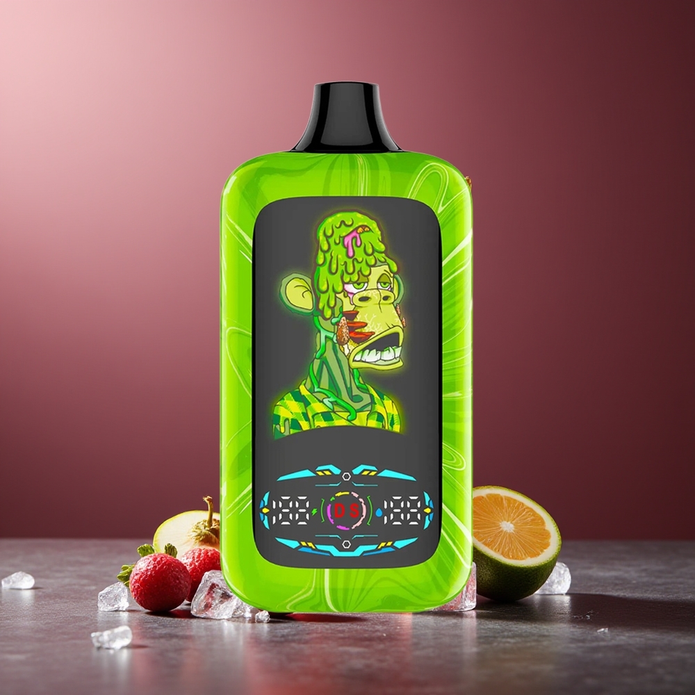 Fumot Digital Monkey 20000/40000 Blast Curcubeu Tropical Cu 5% Nicotină și Dual Mesh Coil