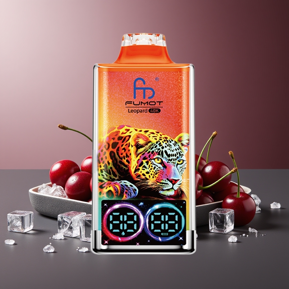 Fumot Leopard 40000 Pufuri Cireș Gheață 5% Nicotina 700mAh Battery