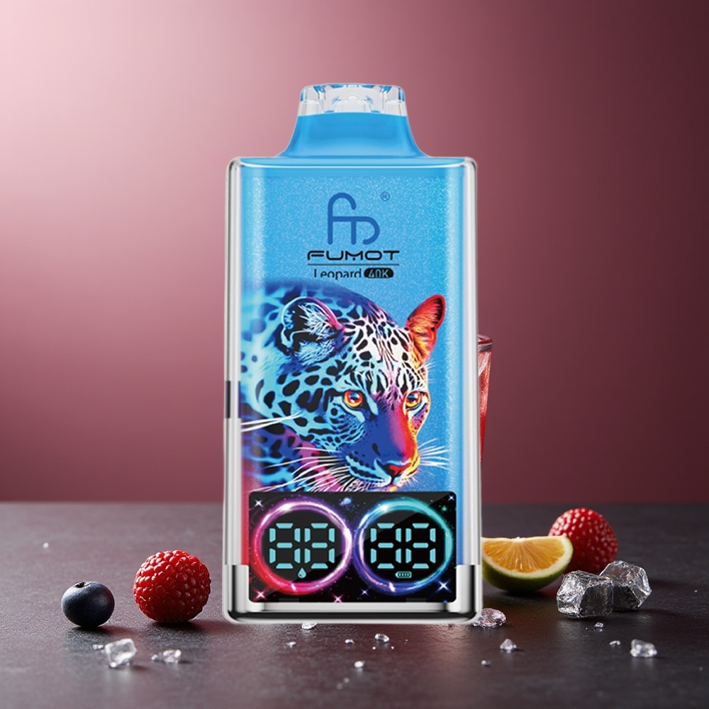 Fumot Leopard 40000 Pufuri Vape Fructe de Pădure Mixate 5% Nicotina 700mAh