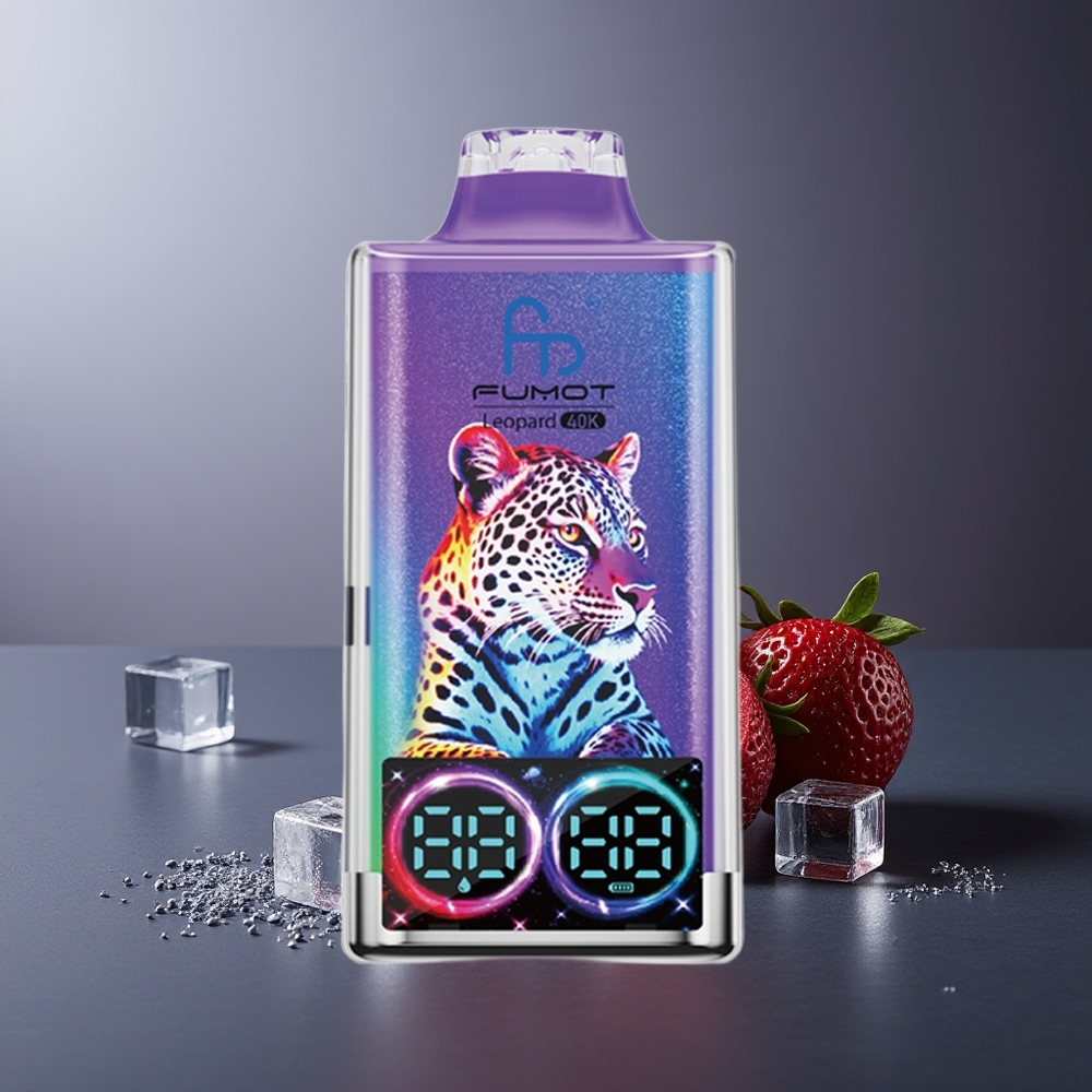Fumot Leopard 40K Puffs 5% Nicotine Digital Tube Mr Albastru