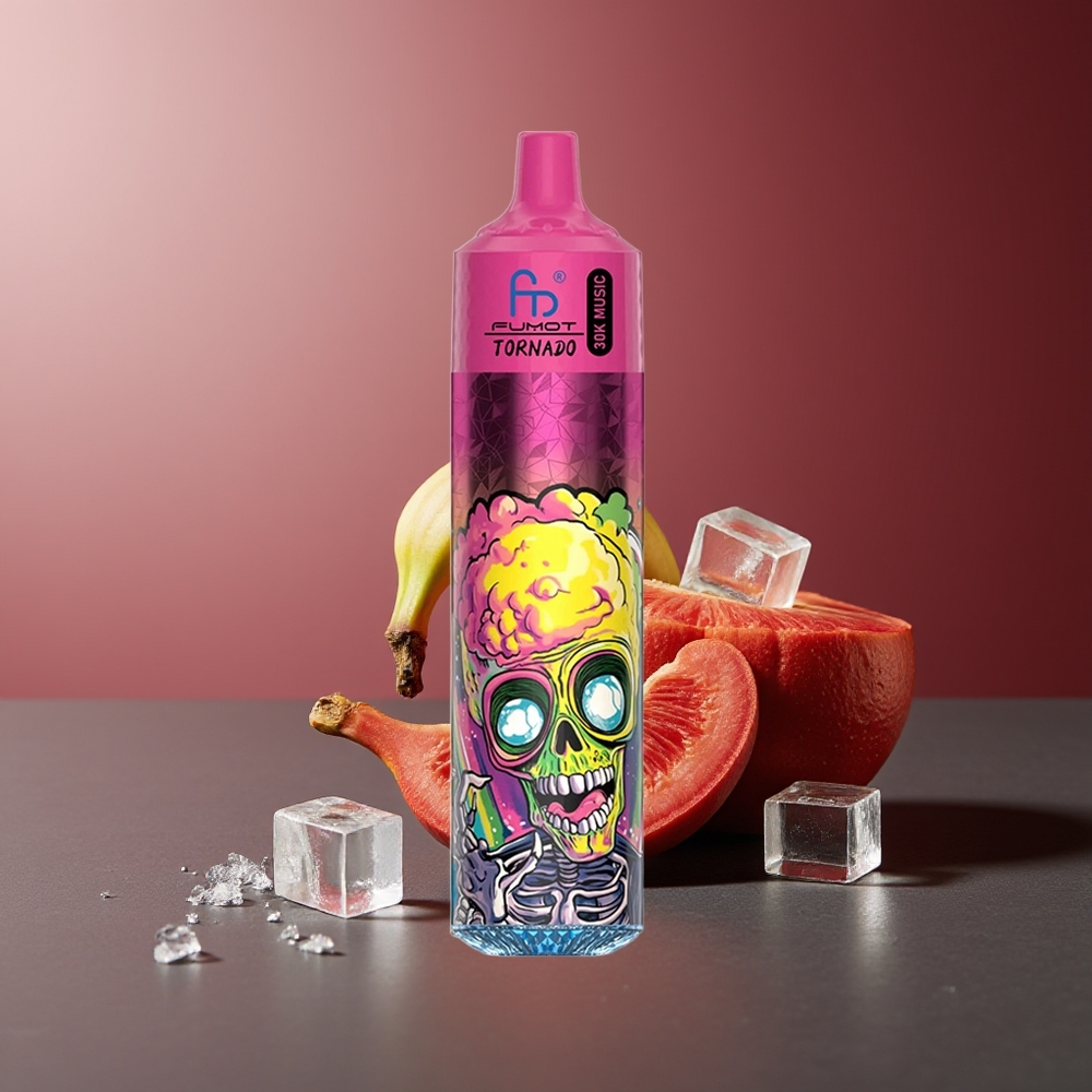 Fumot RandM Tornado 30000 Pufuri Banana Gheață 30mL 600mAh