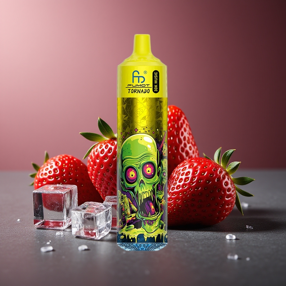Fumot RandM Tornado 30000 Pufuri Căpșuni Gheață 30mL 600mAh