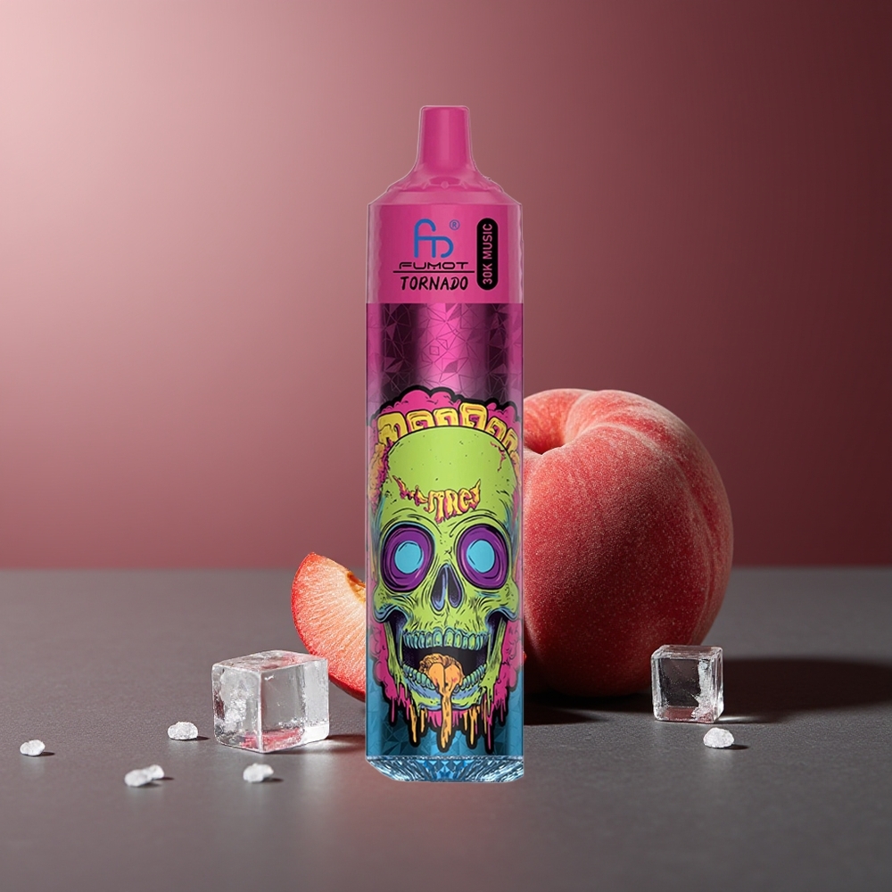 Fumot RandM Tornado 30000 Pufuri piersică gheață 30mL 600mAh