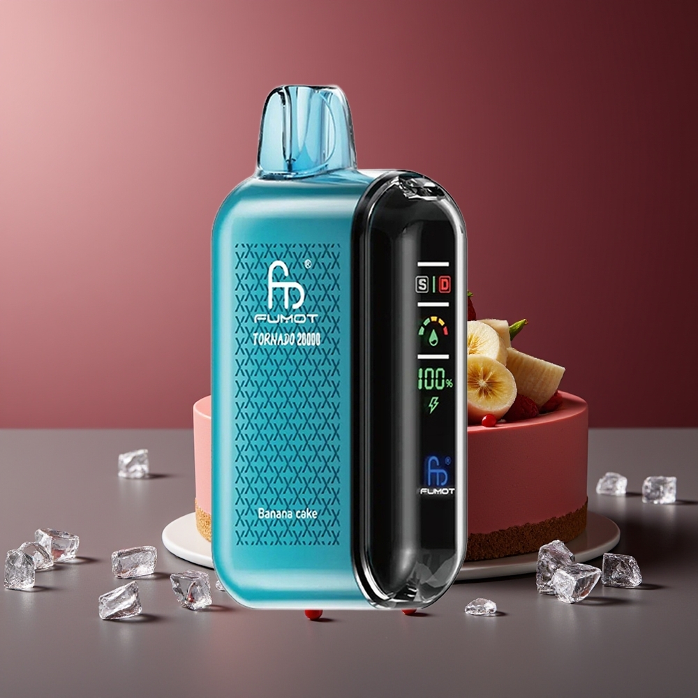Fumot Tornado 20000 Pufuri Banana Cake Dual Mesh Smart Display