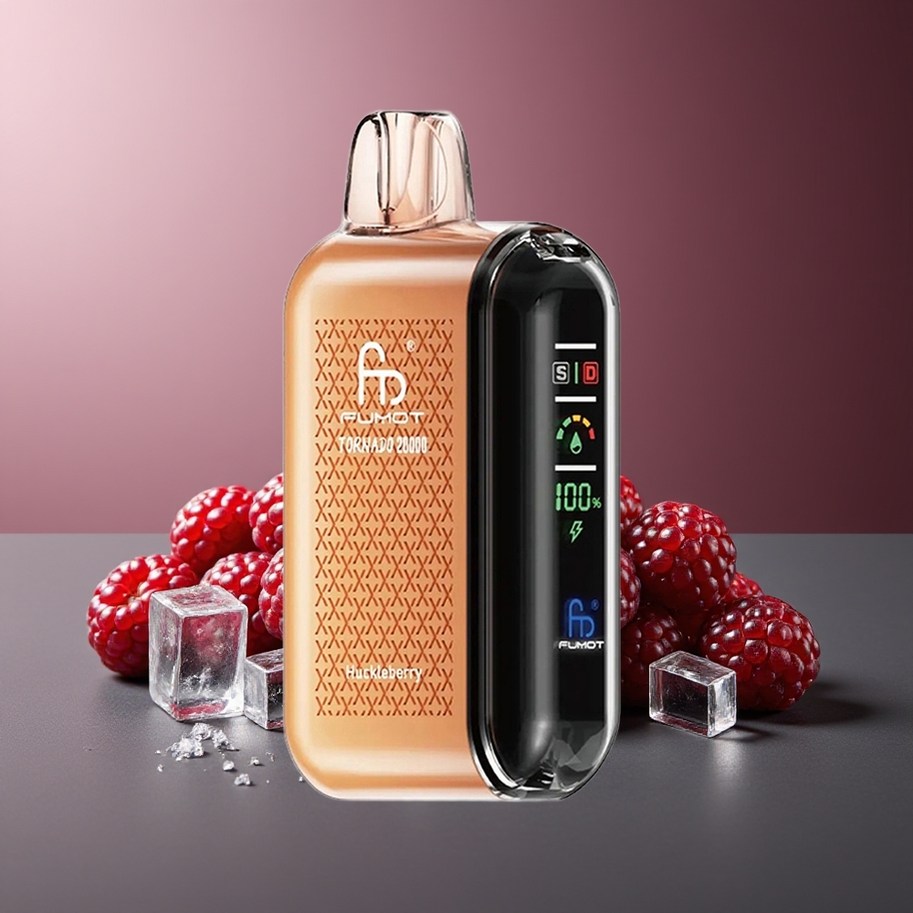 Fumot Tornado 20000 Pufuri Huckleberry Dual Mesh Coil Smart Display