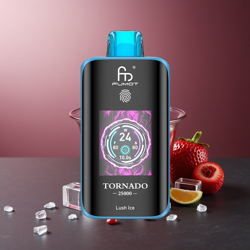 Fumot Tornado 25000 Pufuri Gheață Luxuriantă Baterie 700mAh Tip-C