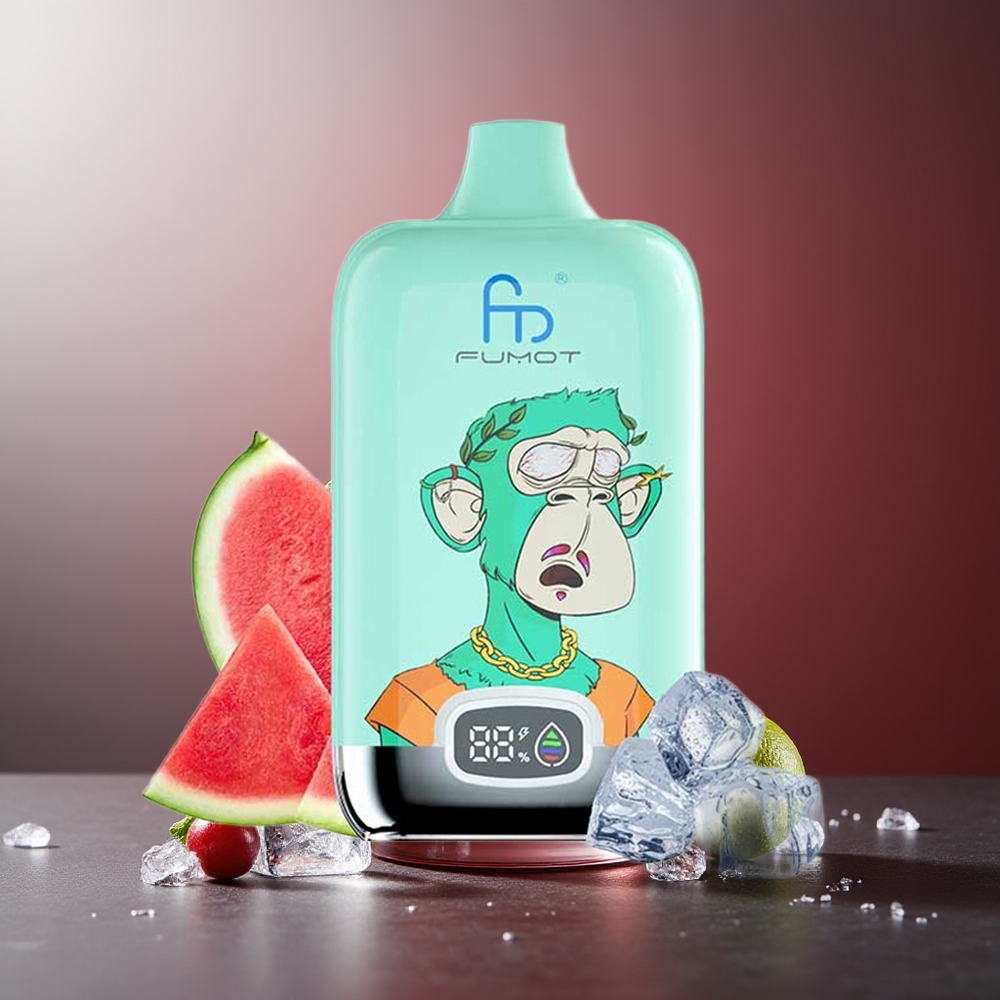 Fumot Tornado Digital Box 12000 Pufuri Cutie Digitală Mentă Răcoritoare MTL 20ml