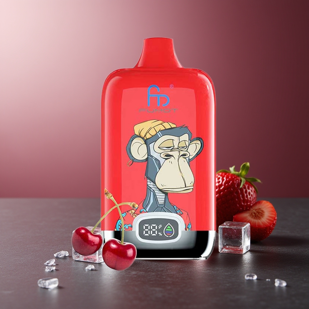 Fumot Tornado Digital Box 12000 Pufuri Gheață Pop 20ml 550mAh