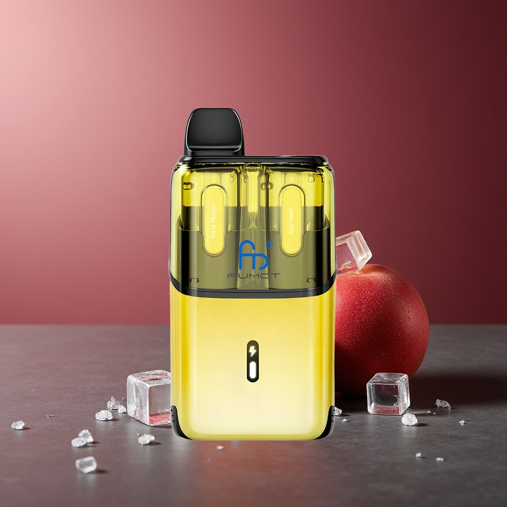 Fumot Ultra T32000 32000 de fumuri Mango Triple - Piersică Zemoasă 24ml 800mAh