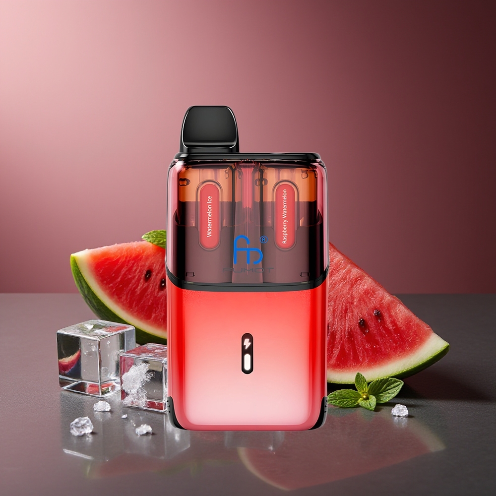 Fumot Ultra T32000 32000 de pufuri Pepene Galben-Bumbac Gelat 800mAh