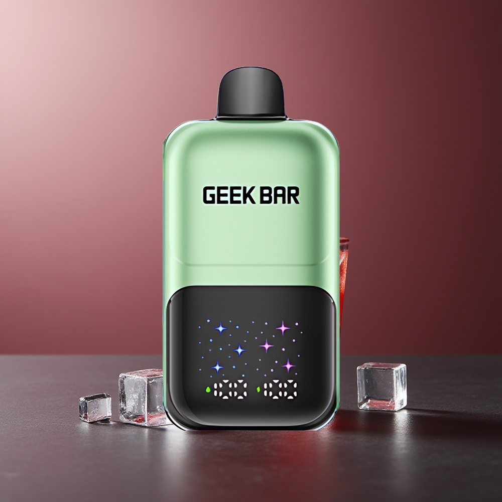 GEEK BAR 2GO 50000 Pufuri Măr dublu A&B Ecran Interactiv Baterie Reîncărcabilă