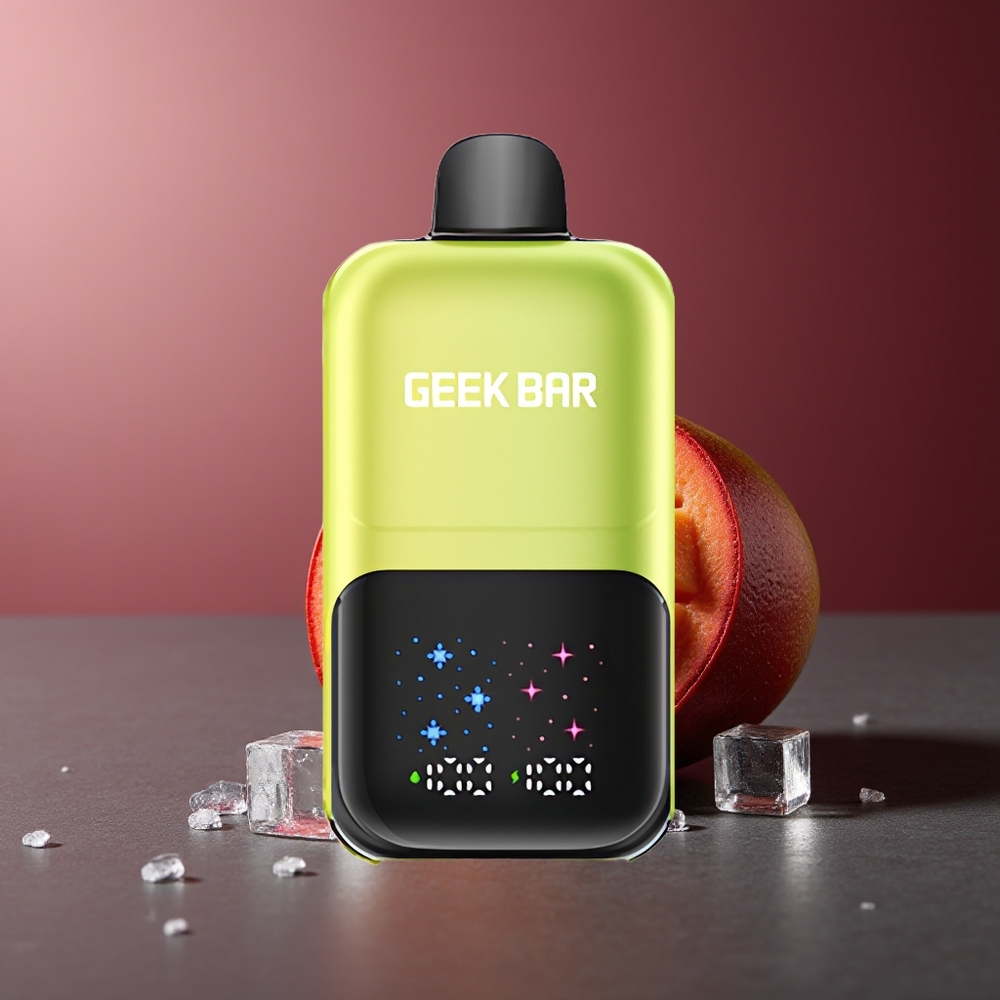 GEEK BAR 2GO 50000 Pufuri Mango Gheață 20ml Dual Tanks