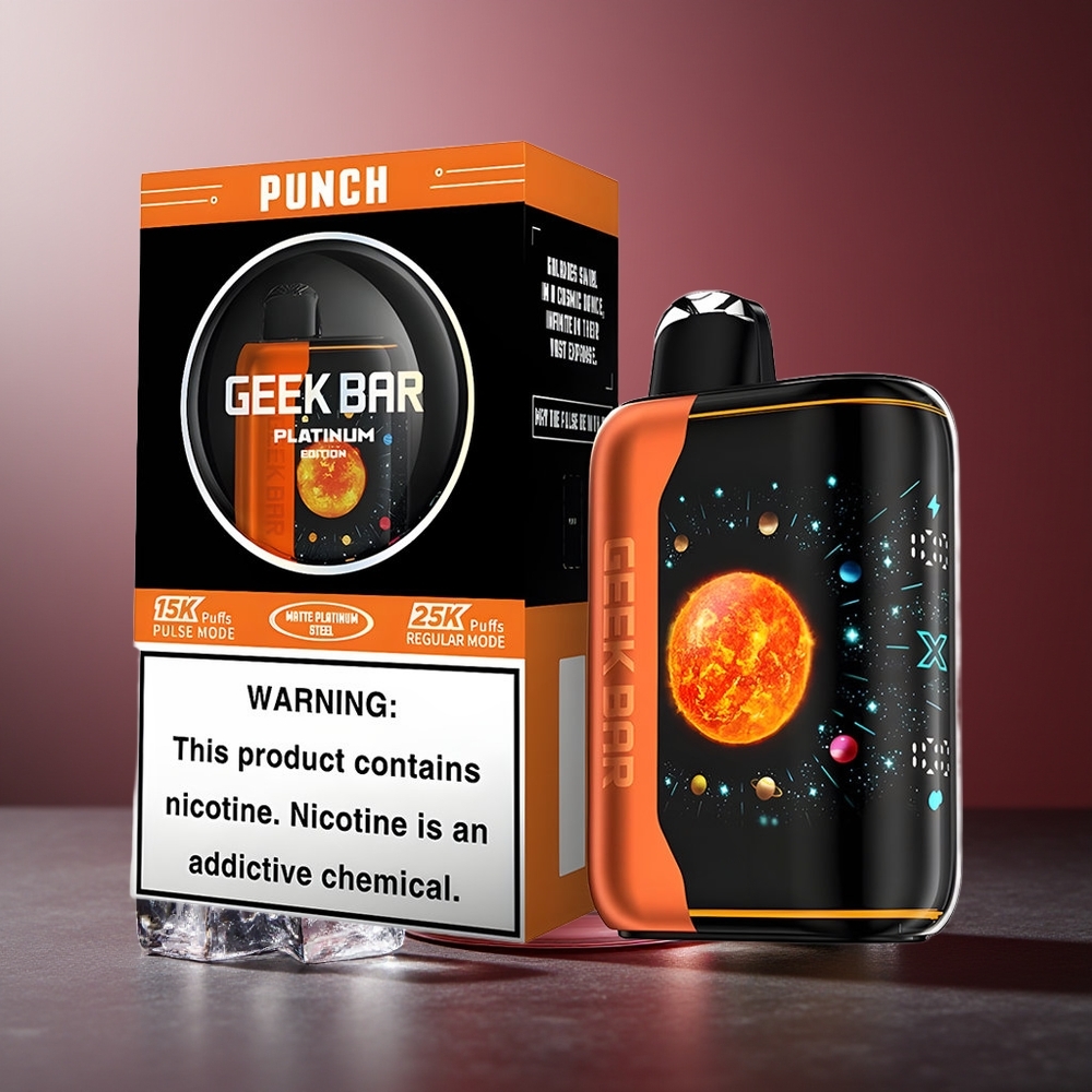 GEEK BAR Platinum Edition 25000 Pufuri Punch 20mL 2% Nicotina