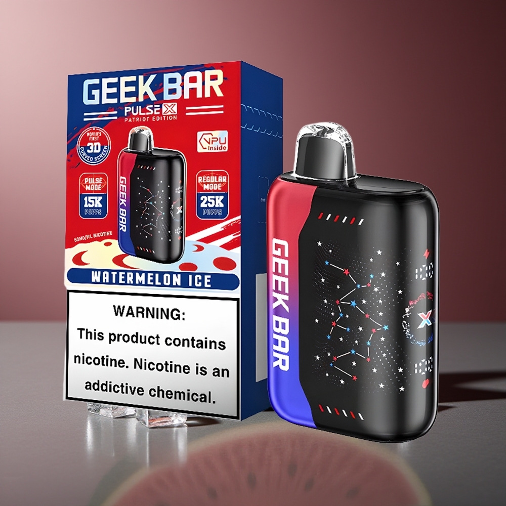 GEEK BAR Pulse X 25000 Pufuri 18mL Patriot Ediție