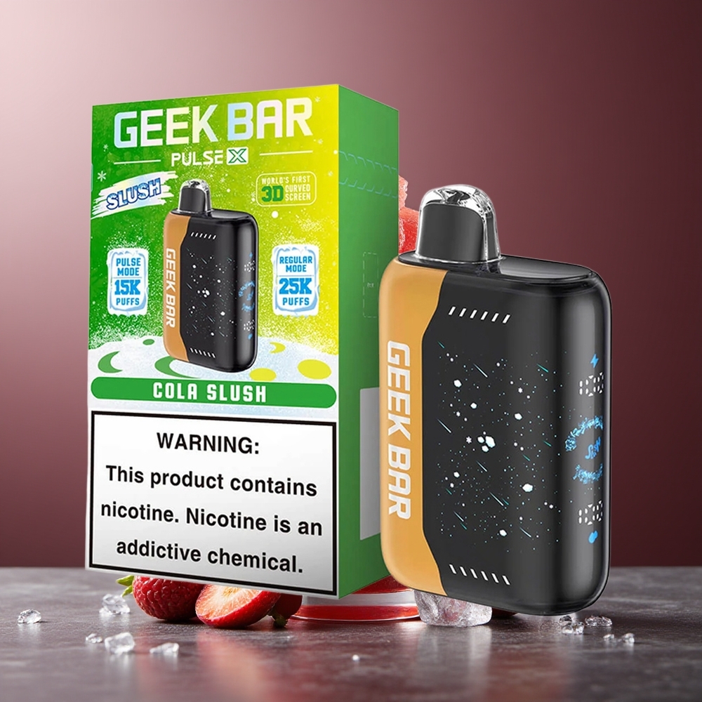 GEEK BAR Pulse X 25000 Pufuri Slush USB Type-C Dual Mesh Coil