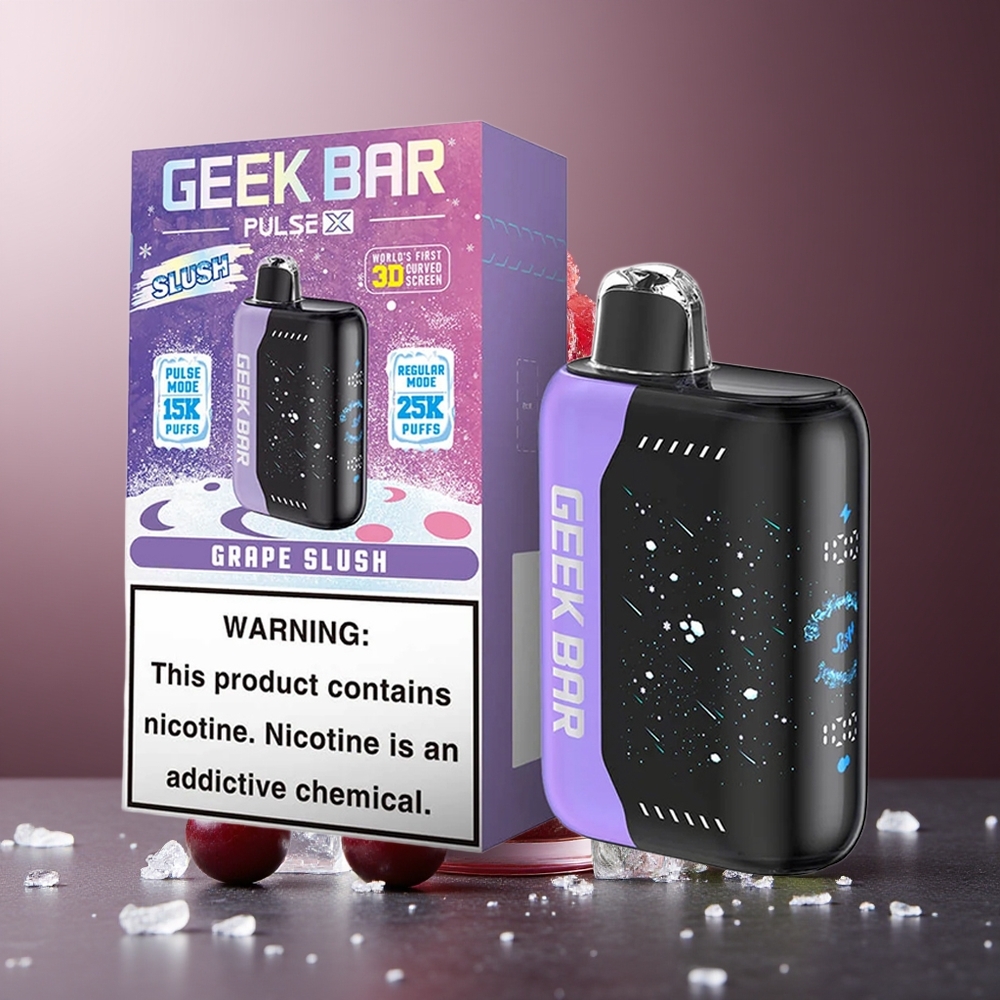 GEEK BAR Pulse X 25000 Pufuri Slush USB Type-C Dual Mesh Coil