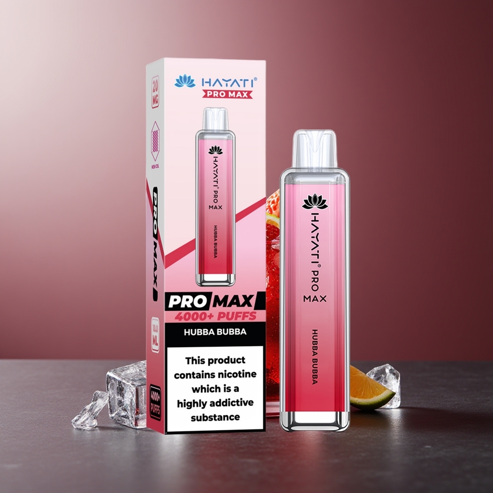 Hayati Pro Max 4000 Pufuri Bubă Dulce Reîncărcabil LED