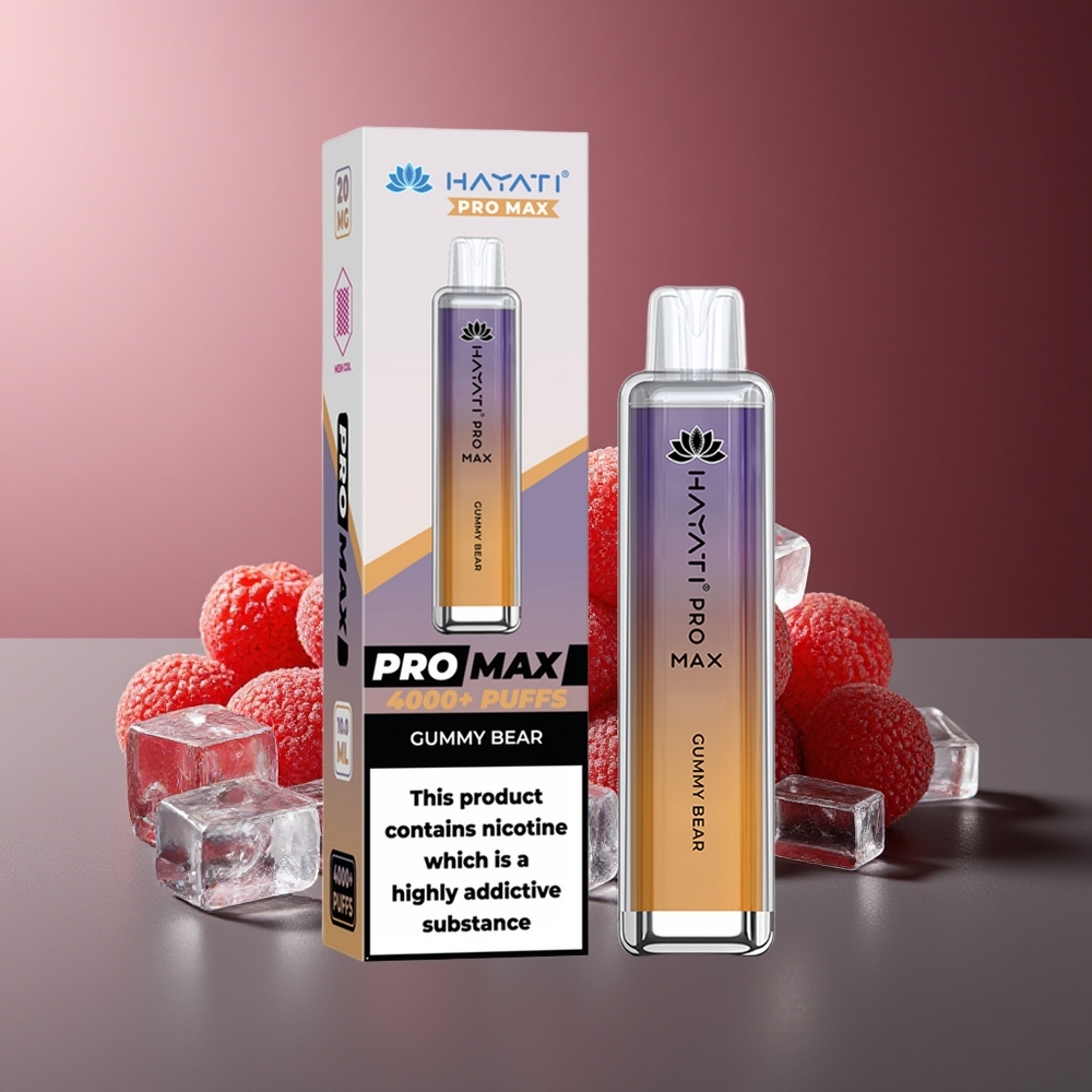 Hayati Pro Max 4000 Pufuri Gummy Bear 2% 1400mAh